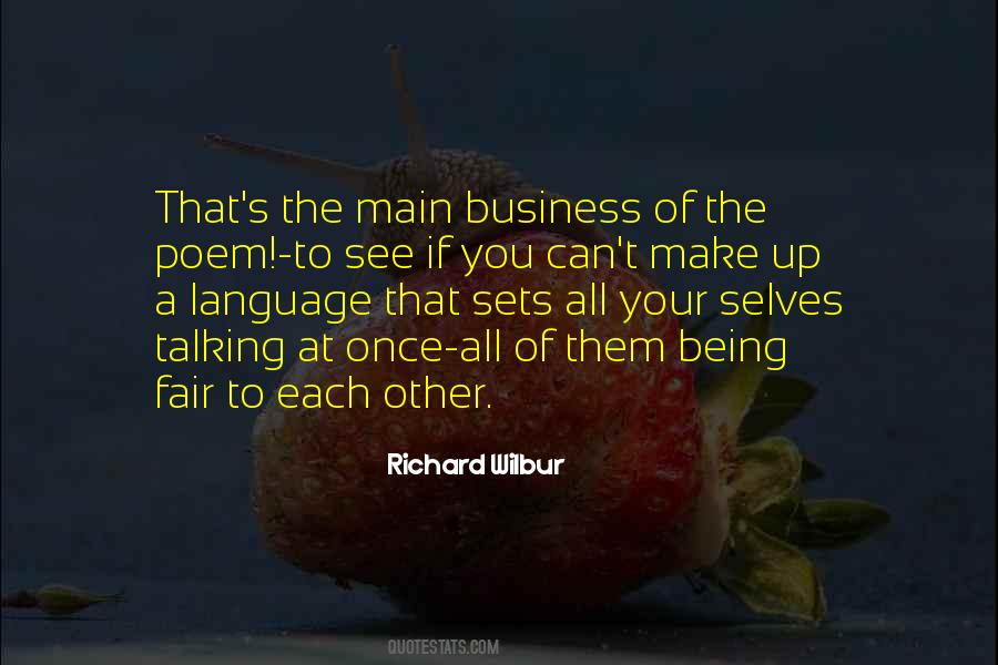 Business Language Quotes #1092595