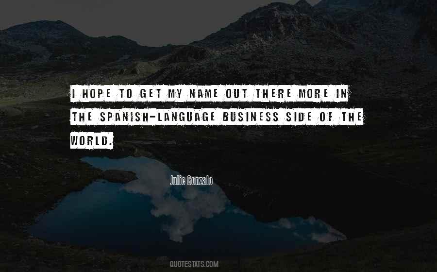 Business Language Quotes #1628220