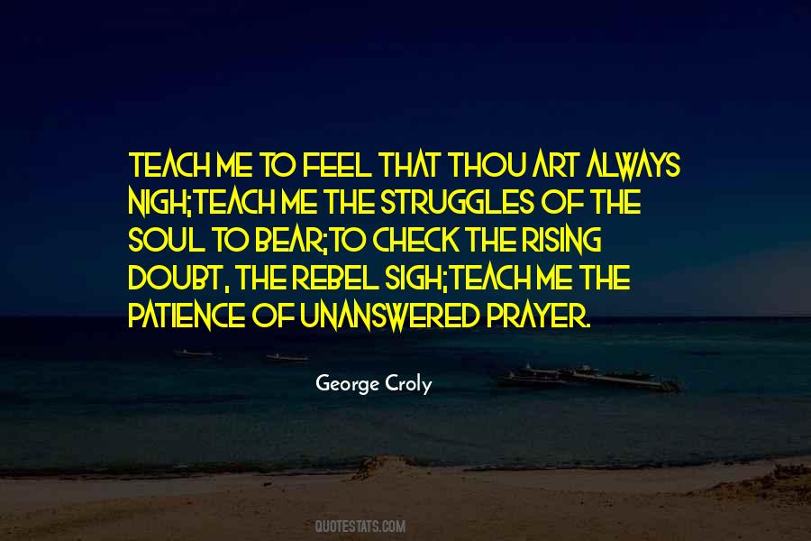 Patience Prayer Quotes #1613645