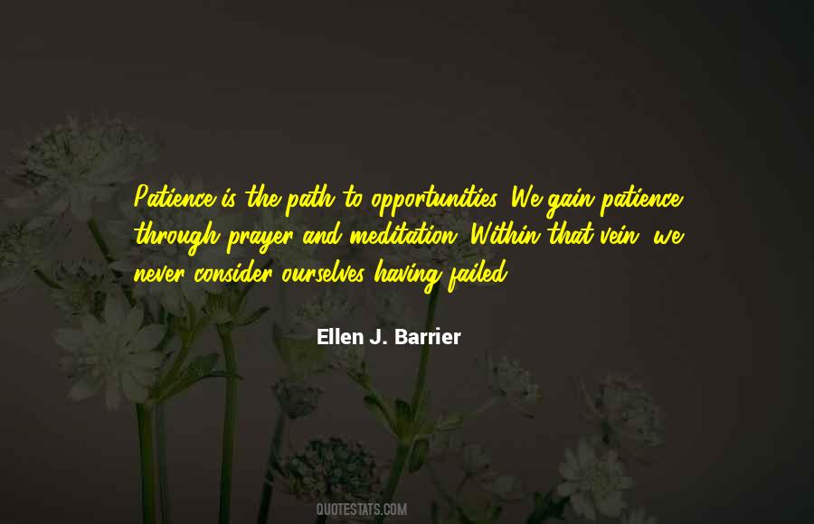 Patience Prayer Quotes #1721397