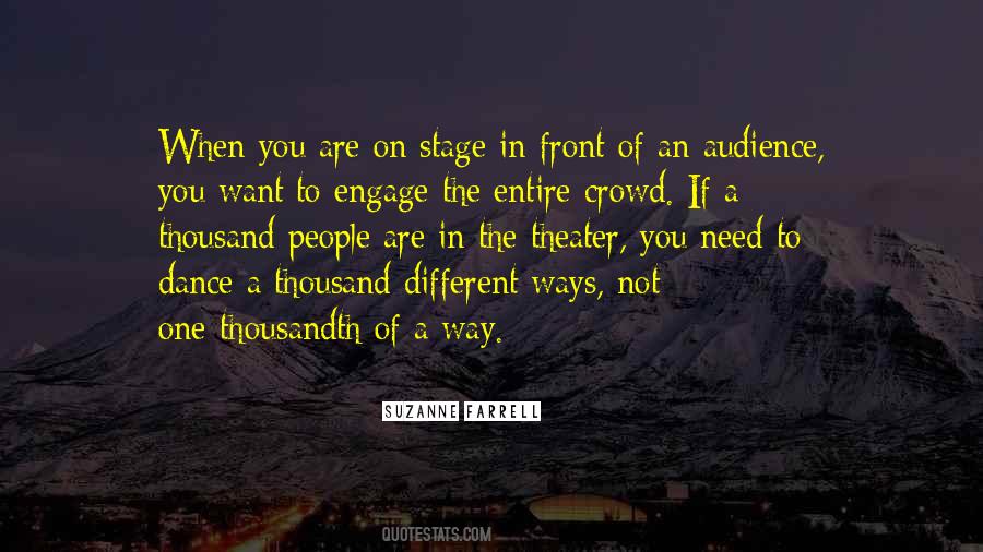 Dance On Stage Quotes #185205
