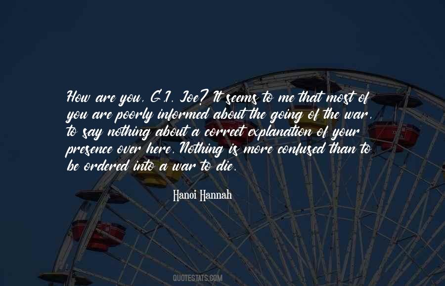 Are You Confused Quotes #756939