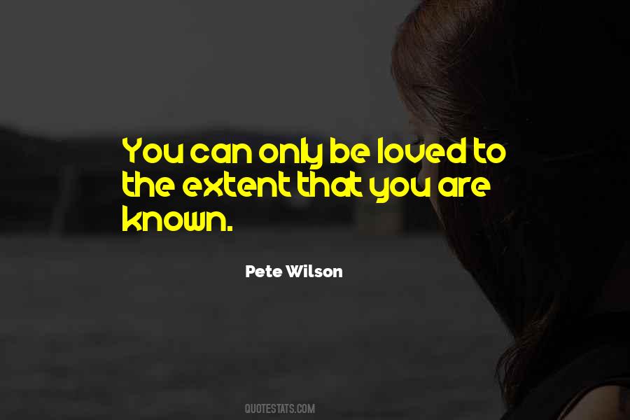 You Are Known Quotes #855949