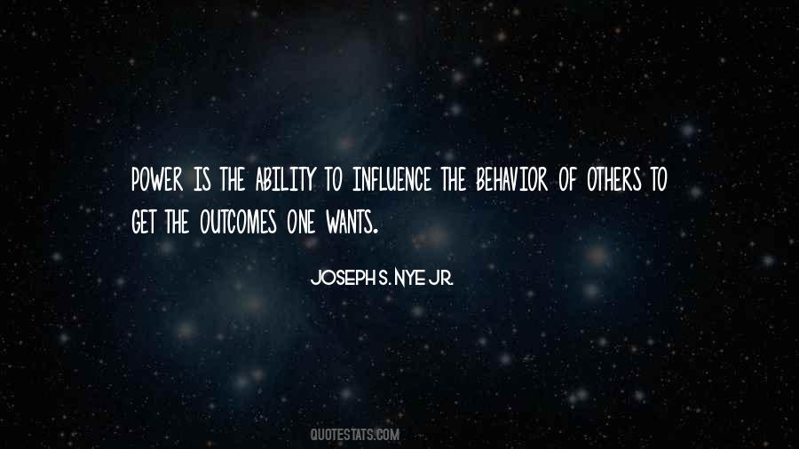 Behavior Of Others Quotes #1050201