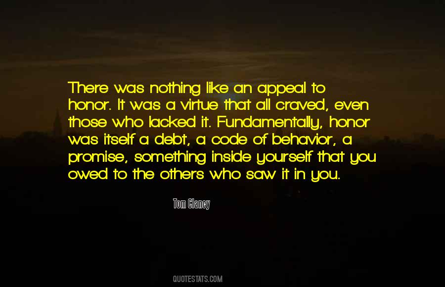 Behavior Of Others Quotes #1517128