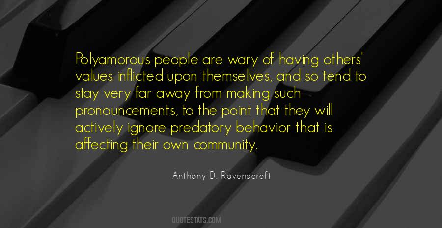 Behavior Of Others Quotes #645280