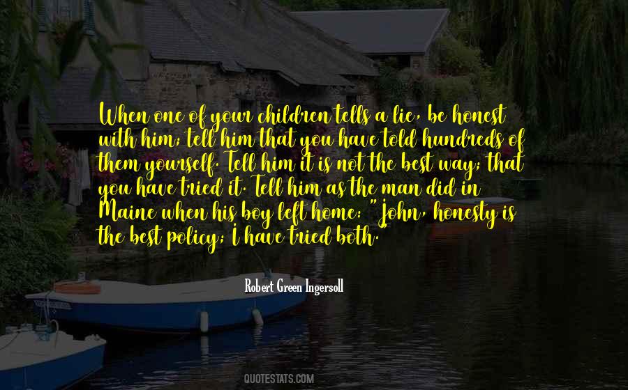When Your Honest Quotes #1786126