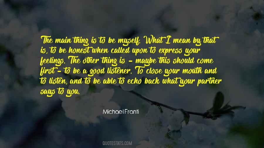 When Your Honest Quotes #649746