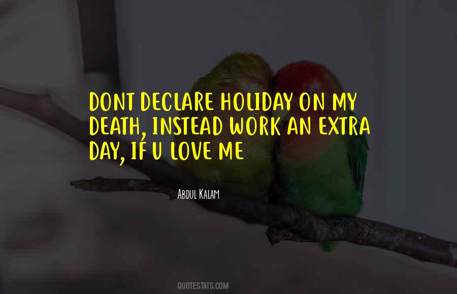Work Holiday Quotes #1320014