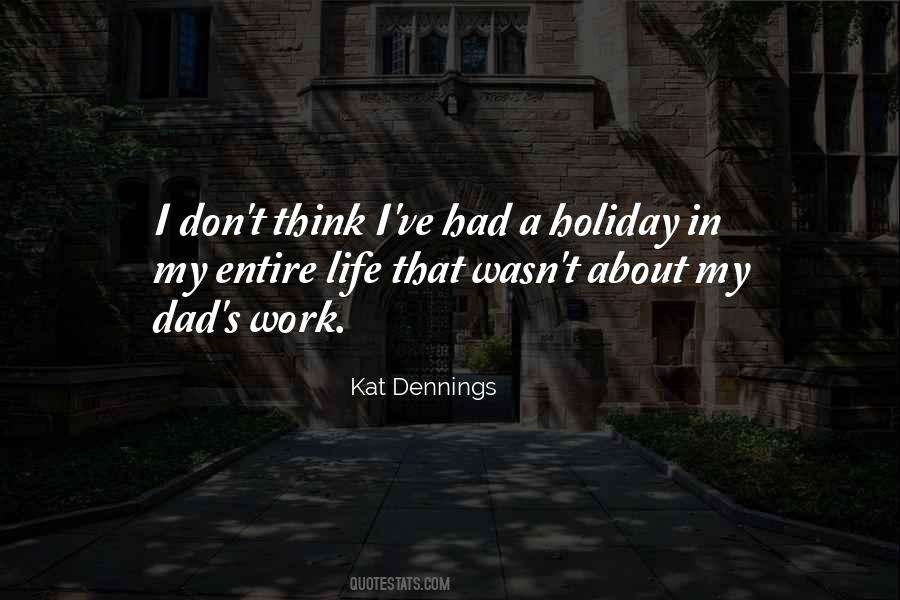 Work Holiday Quotes #91079