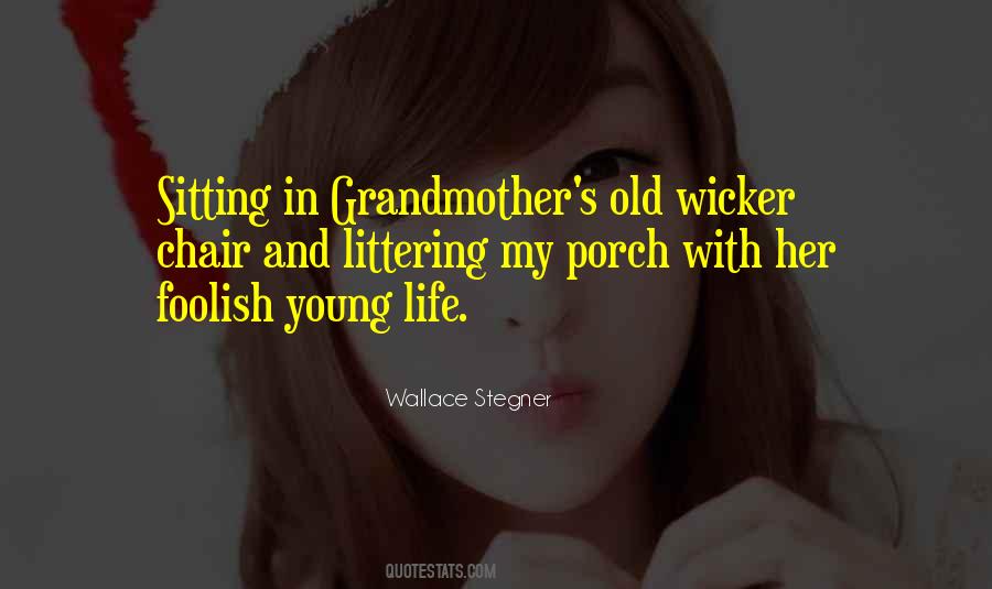 Old Chair Quotes #982261