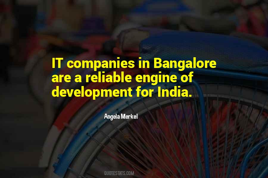Going To Bangalore Quotes #1472762
