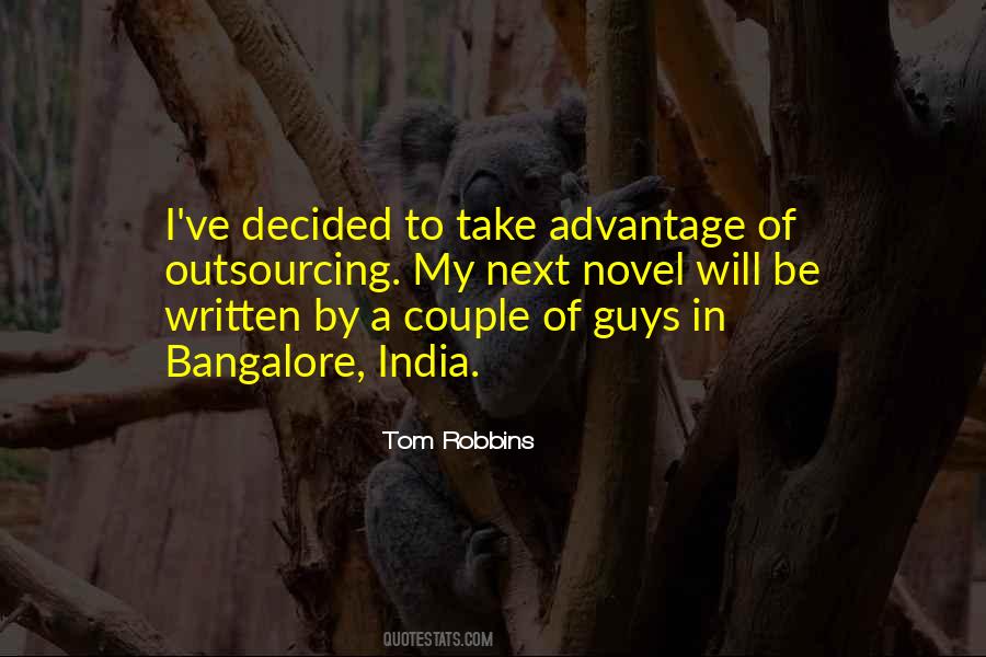 Going To Bangalore Quotes #346842