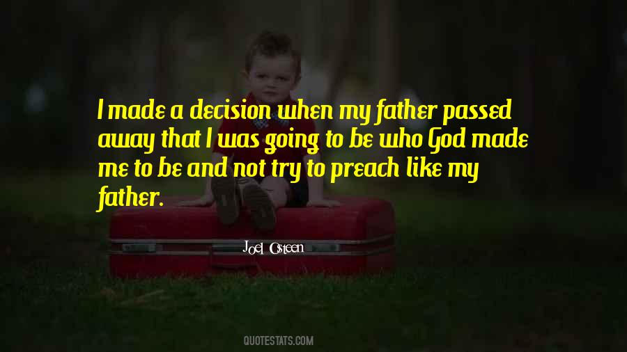 Going To Be Father Quotes #1623995