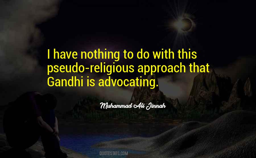 Quotes About Gandhi Jinnah #571133