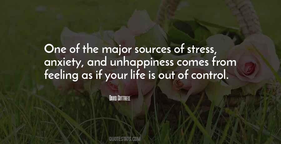 Stress Of Life Quotes #1463062