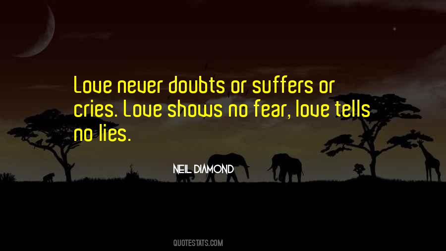 Doubts Love Quotes #1679927