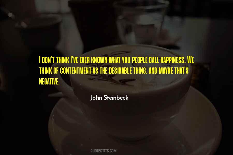Happiness Negative Quotes #21988