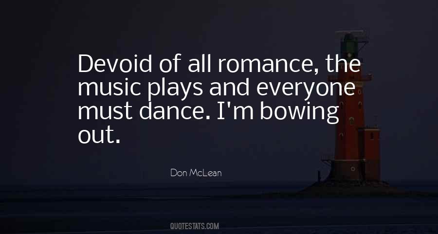 Dance Romance Quotes #1711100