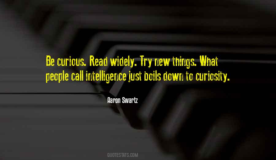 Curiosity Intelligence Quotes #323746