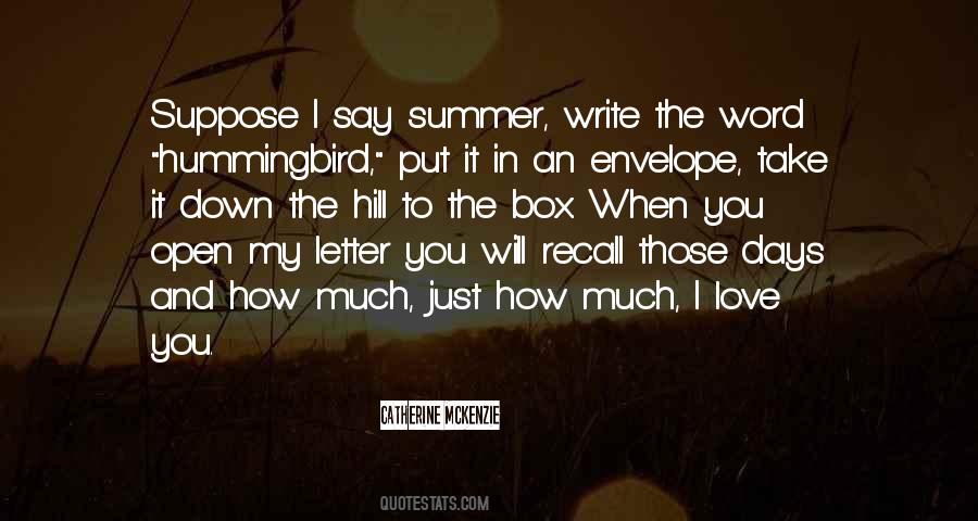In My Box Quotes #1594822