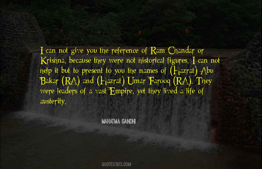 Quotes About Gandhi Hazrat Umar #223717
