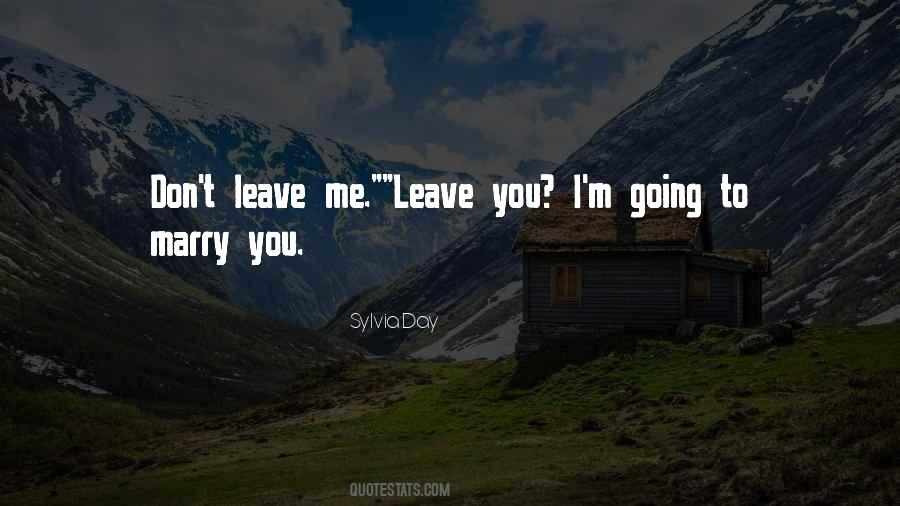 Going To Marry You Quotes #1805907