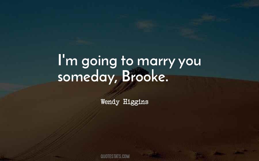 Going To Marry You Quotes #180927