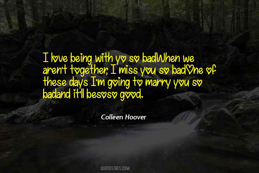 Going To Marry You Quotes #907310