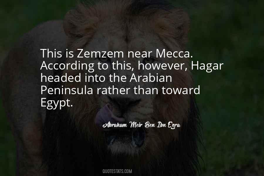 Going To Mecca Quotes #472566