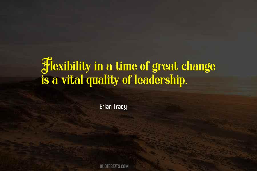 Leadership Time Quotes #1094857