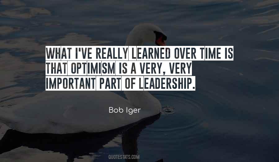 Leadership Time Quotes #1549340