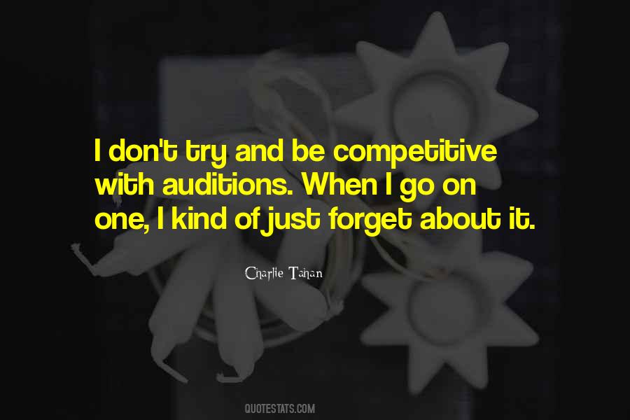 Be Competitive Quotes #313252