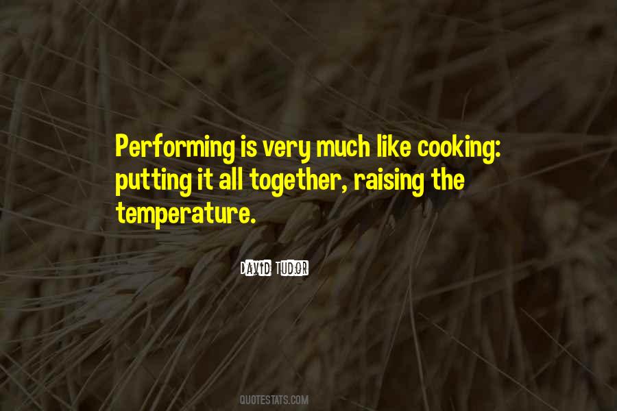 Raising The Temperature Quotes #1014469