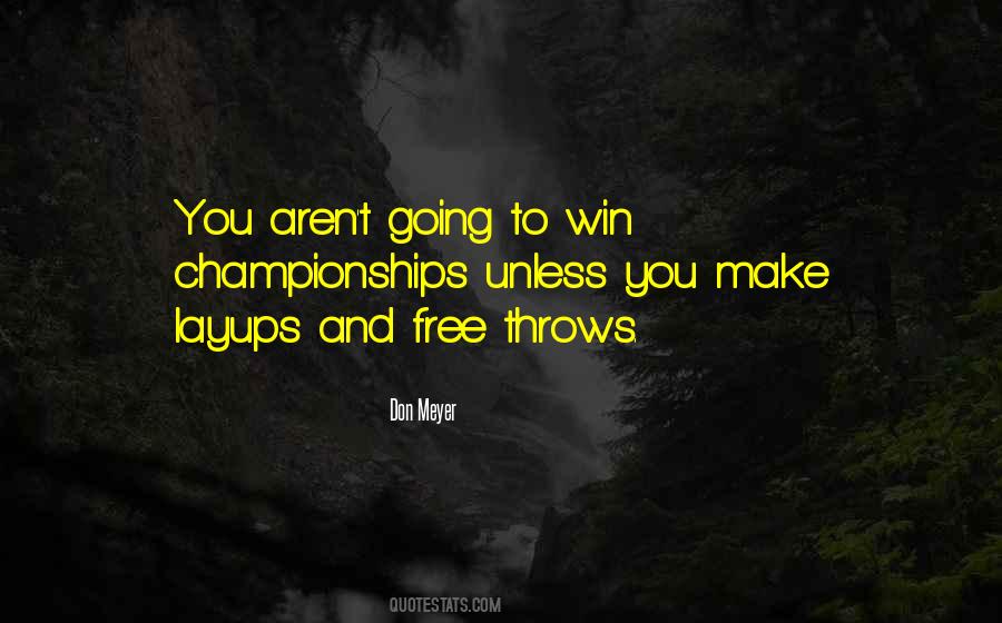 Going To Win Quotes #1780068