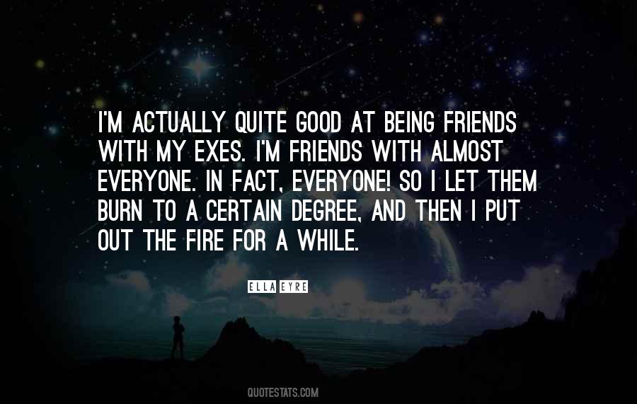 Being Friends Quotes #1003010