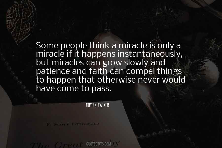 Patience Faith Quotes #1542503