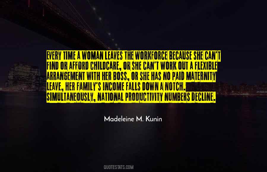 Maternity Leave Over Quotes #1174234