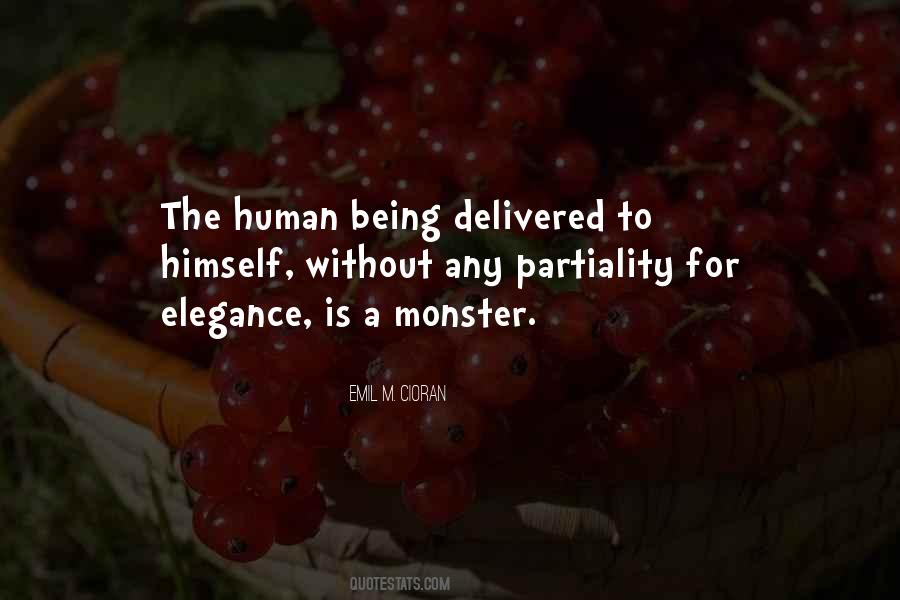 Being A Monster Quotes #1479593
