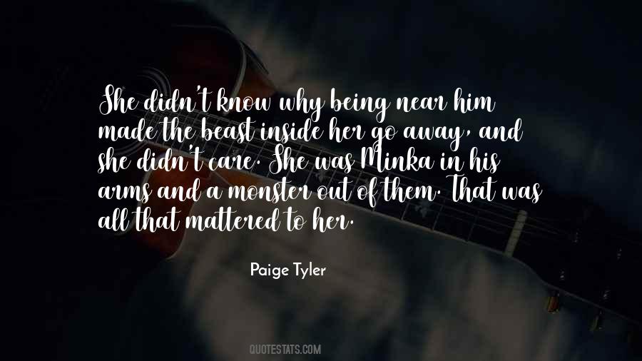 Being A Monster Quotes #827757