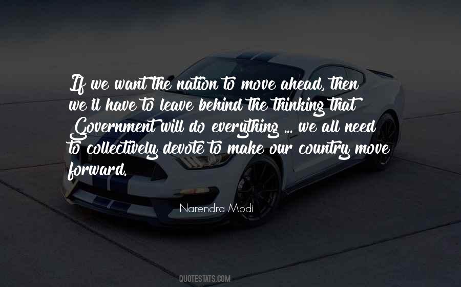 We Move Forward Quotes #1206295