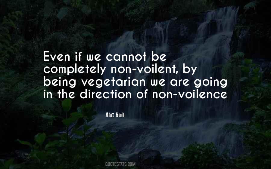 Being Vegetarian Quotes #1729922