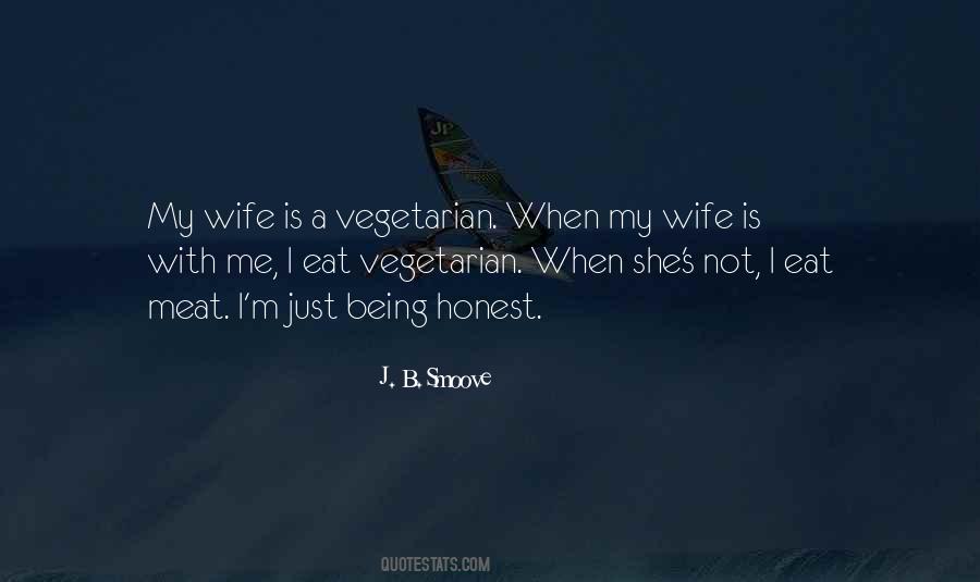 Being Vegetarian Quotes #724506