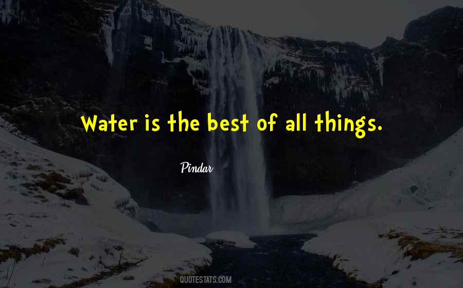 Best Water Quotes #1032877