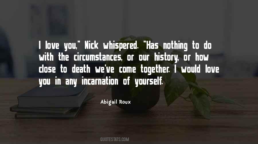 Love In Death Quotes #131011