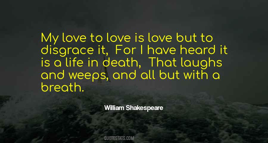 Love In Death Quotes #190724