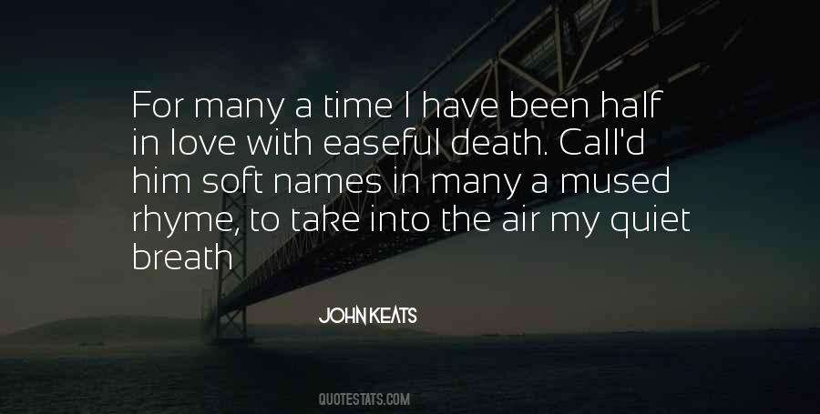 Love In Death Quotes #227897