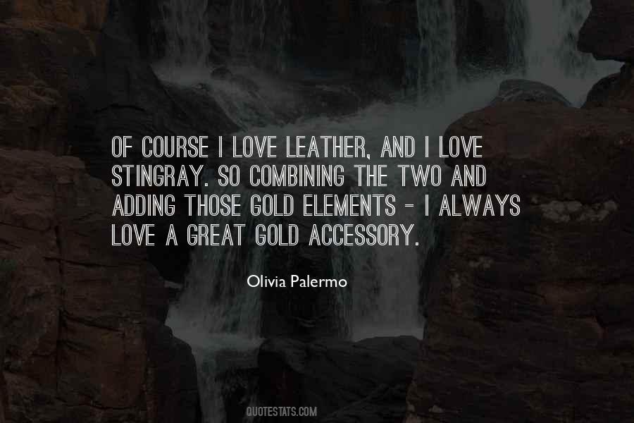 Gold Accessories Quotes #383244