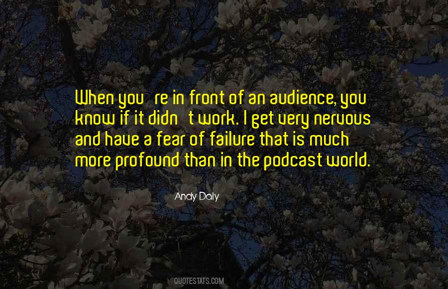Failure Fear Quotes #1051102