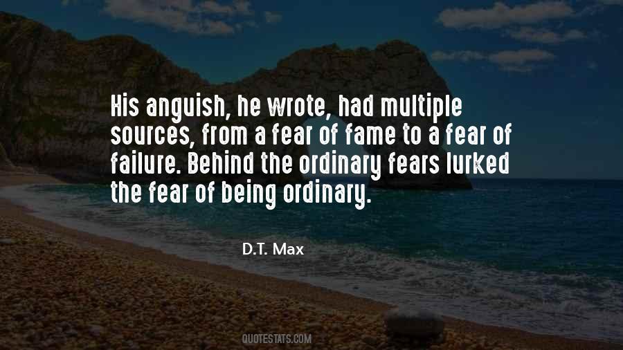 Failure Fear Quotes #1090203